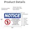 Signmission Detention Pond No Access Permitted Sign, Vinyl Decal, 24in W x 18in L, 2PK OS-2PACK-NS-D-1824-L-10979 - alternate 3